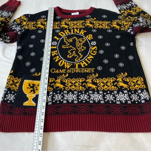 Game of Thrones The Iron Anniversary long sleeve sweater size XXL 100% cotton - Picture 7 of 10